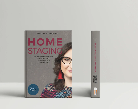 Okładka książki Home Staging - współautorem jest Andrzej Czechowicz - fotograf wnętrz z Torunia